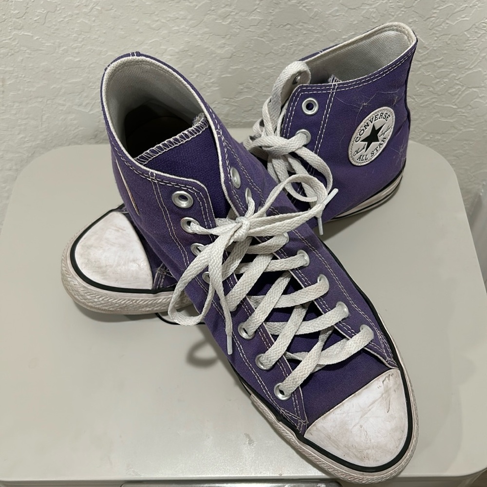 Purple converse